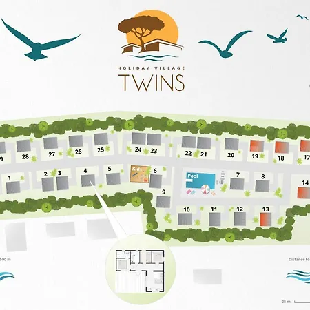 Twins 16 - * Pakoštane